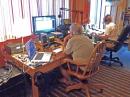 K8AJS and K8RMC at the operating positions